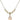 Saint Peter Claver Crystal Necklace | 1/2 inch | 4mm Beads   14kt Gold Filled