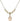 Saint Peter Claver Crystal Necklace | 1/2 inch | 4mm Beads   14kt Gold Filled
