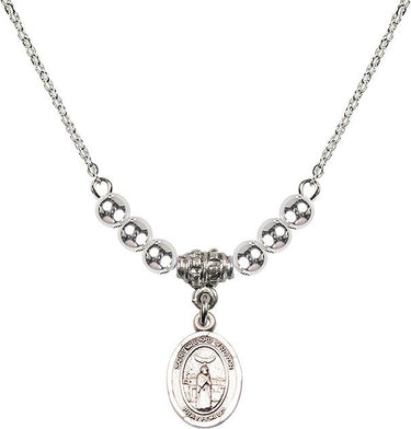 St. Medard of Noyon Crystal Necklace | 1/2 inch | 4mm Beads