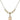 Saint Norbert of Xanten Crystal Necklace | 1/2 inch | 4mm Beads   14kt Gold Filled
