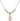 Saint Norbert of Xanten Crystal Necklace | 1/2 inch | 4mm Beads   14kt Gold Filled