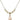 Pope Francis Crystal Necklace | 1/2 inch | 4mm Beads   14kt Gold Filled