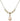 Pope Francis Crystal Necklace | 1/2 inch | 4mm Beads   14kt Gold Filled