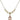 Saint Pope John XXIII Crystal Necklace | 1/2 inch | 4mm Beads   14kt Gold Filled