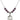 Madonna Birthstone Necklace | 3/4 inch | 6mm Beads  Amethyst Sterling Silver