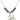Sorrowful Mother Birthstone Necklace | 7/8 inch | 6mm Beads  Amethyst Sterling Silver