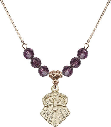 Seven Gifts Birthstone Necklace | 3/4 inch | 6mm Beads