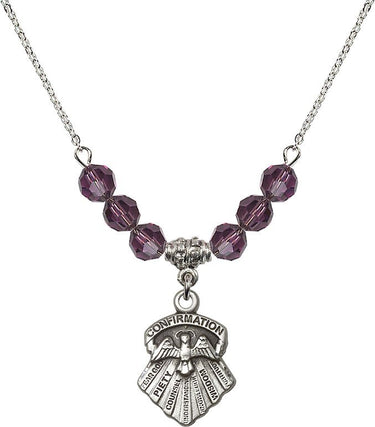 Seven Gifts Birthstone Necklace | 3/4 inch | 6mm Beads