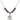 Saint Louise de Marillac Birthstone Necklace | 3/4 inch | 6mm Beads  Amethyst Sterling Silver