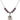 Saint Michael the Archangel Birthstone Necklace | 3/4 inch | 6mm Beads  Amethyst Sterling Silver