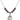 Saint Theresa Birthstone Necklace | 3/4 inch | 6mm Beads  Amethyst Sterling Silver