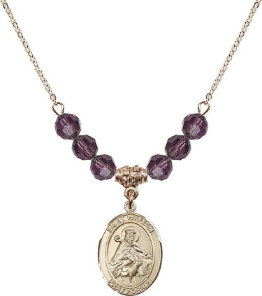 Collar de la piedra natal de San Guillermo de Rochester | 1,9 cm