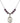 Saint Gianna Beretta Molla Birthstone Necklace | 3/4 inch | 6mm Beads  Amethyst Sterling Silver