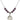Saint Catherine of Bologna Birthstone Necklace | 3/4 inch | 6mm Beads  Amethyst Sterling Silver