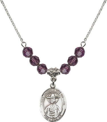 Collar de nacimiento de San Andrés Kim Taegon | 1,9 cm | Cuentas de 6 mm