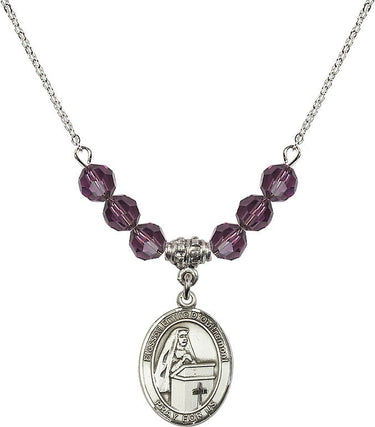 Blessed Emilee Doultremont Birthstone Necklace | 3/4 inch