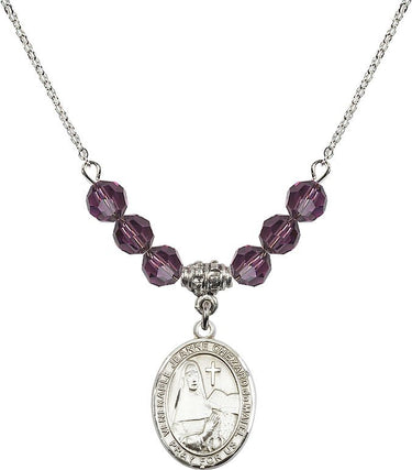 Jeanne Chezard de Matel Birthstone Necklace | 3/4 inch