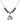 Our Lady of Good Help Birthstone Necklace | 3/4 inch | 6mm Beads  Amethyst Sterling Silver