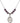 Blessed Jose Sanchez del Rio Birthstone Necklace | 3/4 inch  Amethyst Sterling Silver