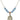 Saint Cecilia Birthstone Necklace | 3/4 inch | 6mm Beads  Aqua 14kt Gold Filled