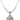 5-Way Birthstone Necklace | 3/4 inch | 6mm Beads  Crystal Sterling Silver