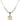 Saint Barbara Birthstone Necklace | 3/4 inch | 6mm Beads  Crystal 14kt Gold Filled