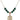 Saint Matilda Birthstone Necklace | 3/4 inch | 6mm Beads  Emerald 14kt Gold Filled