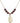 Miraculous Medal Birthstone Necklace | 3/4 inch | 6mm Beads  Garnet 14kt Gold Filled