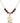 Madonna Birthstone Necklace | 7/8 inch | 6mm Beads  Garnet 14kt Gold Filled