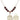 Novena Birthstone Necklace | 7/8 inch | 6mm Beads  Garnet 14kt Gold Filled