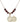Saint Benedict Birthstone Necklace | 5/8 inch | 6mm Beads  Garnet 14kt Gold Filled
