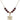 Chastity Birthstone Necklace | 5/8 inch | 6mm Beads  Garnet 14kt Gold Filled