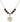 Chastity Birthstone Necklace | 5/8 inch | 6mm Beads  Garnet 14kt Gold Filled