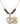 Saint Christopher Birthstone Necklace | 7/8 inch | 6mm Beads  Garnet 14kt Gold Filled