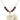 Saint Michael the Archangel Birthstone Necklace | 7/8 inch | 6mm Beads  Garnet 14kt Gold Filled