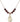 Guardian Angel Birthstone Necklace | 3/4 inch | 6mm Beads  Garnet 14kt Gold Filled