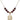 Saint Gerard Majella Birthstone Necklace | 5/8 inch | 6mm Beads  Garnet 14kt Gold Filled