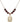 Saint Gerard Majella Birthstone Necklace | 5/8 inch | 6mm Beads  Garnet 14kt Gold Filled