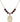 St. Jude Birthstone Necklace | 5/8 inch | 6mm Beads  Garnet 14kt Gold Filled