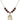 Saint Joseph Birthstone Necklace | 3/4 inch | 6mm Beads  Garnet 14kt Gold Filled