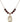 Saint Joseph Birthstone Necklace | 3/4 inch | 6mm Beads  Garnet 14kt Gold Filled