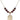 Saint Patrick Birthstone Necklace | 3/4 inch | 6mm Beads  Garnet 14kt Gold Filled