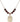Saint Patrick Birthstone Necklace | 3/4 inch | 6mm Beads  Garnet 14kt Gold Filled