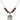 Saint Teresa of Calcutta Birthstone Necklace | 5/8 inch | 6mm Beads  Garnet Sterling Silver