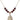 Mother of a Priest Birthstone Necklace | 3/4 inch | 6mm Beads  Garnet 14kt Gold Filled