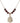Mother of a Priest Birthstone Necklace | 3/4 inch | 6mm Beads  Garnet 14kt Gold Filled