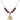 Saint Christopher Birthstone Necklace | 3/4 inch | 6mm Beads  Garnet 14kt Gold Filled