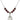 St. Jude Birthstone Necklace | 3/4 inch | 6mm Beads  Garnet Sterling Silver