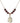 Saint Joseph Birthstone Necklace | 3/4 inch | 6mm Beads  Garnet 14kt Gold Filled