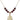Scapular Birthstone Necklace | 3/4 inch | 6mm Beads  Garnet 14kt Gold Filled